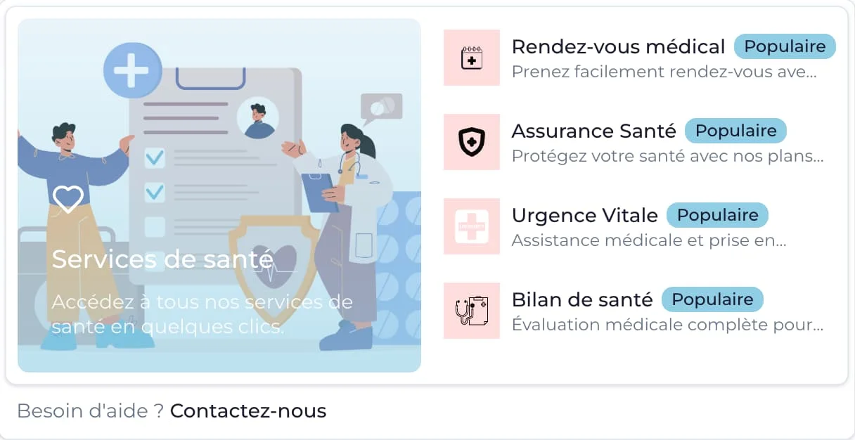 nobesick.com — services de santé